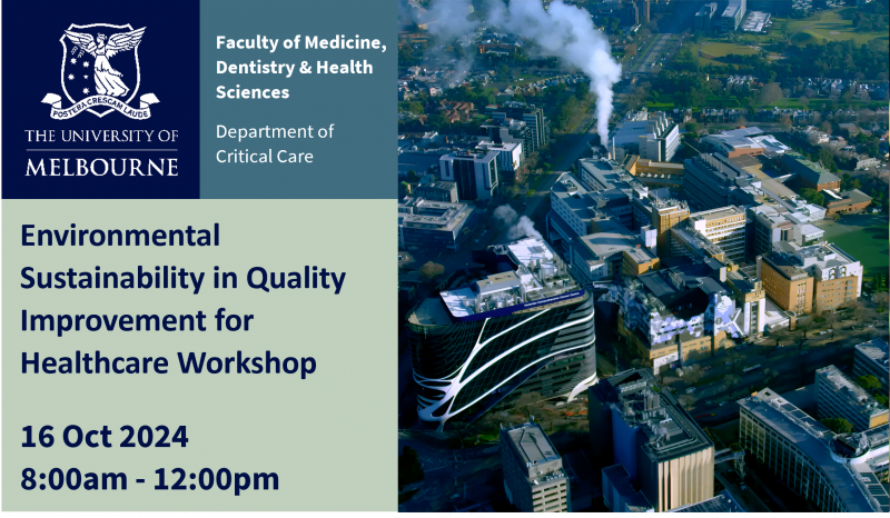 Image for Environmental Sustainability in Quality Improvement for Healthcare Workshop 