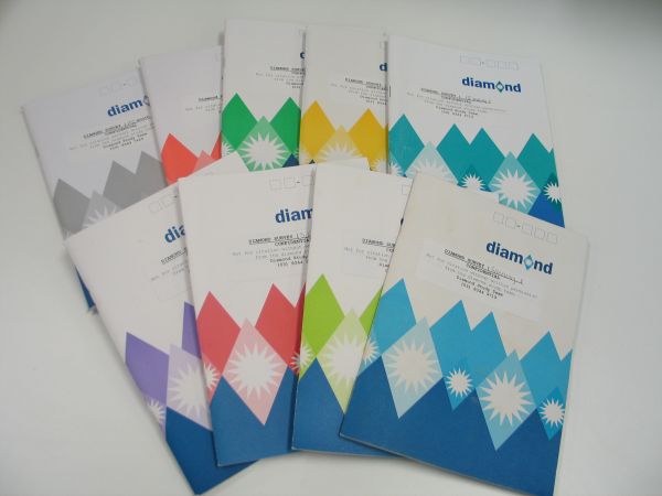 8 Diamond study survey booklets
