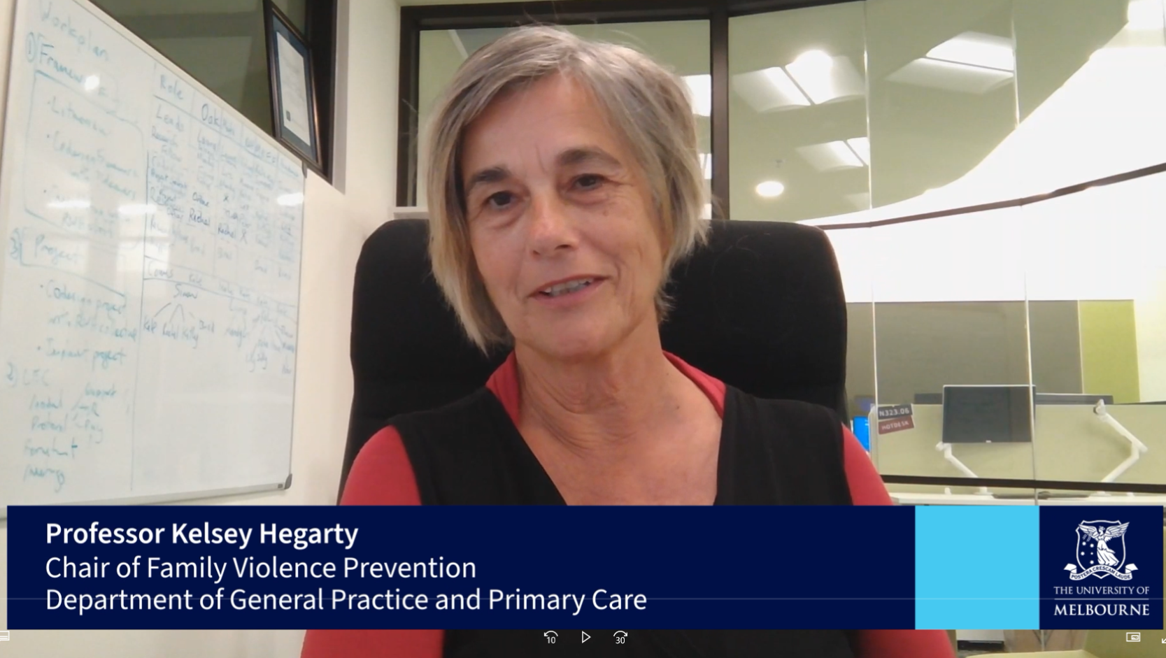 Professor Kelsey Hegarty