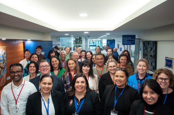Presenters, staff and special guests at the seventh Annual Ngar-Wu Wanyarra Aboriginal and Torres Strait Islander Health Conference in Shepparton.