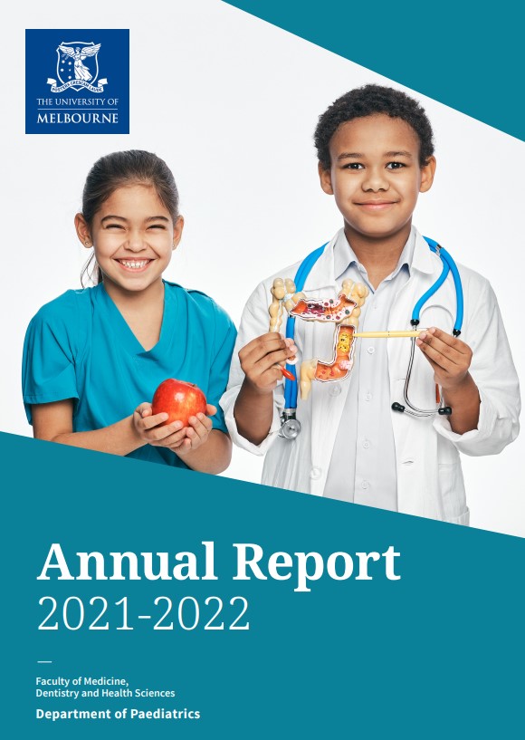 Department of Paeds annual report 2021-2022