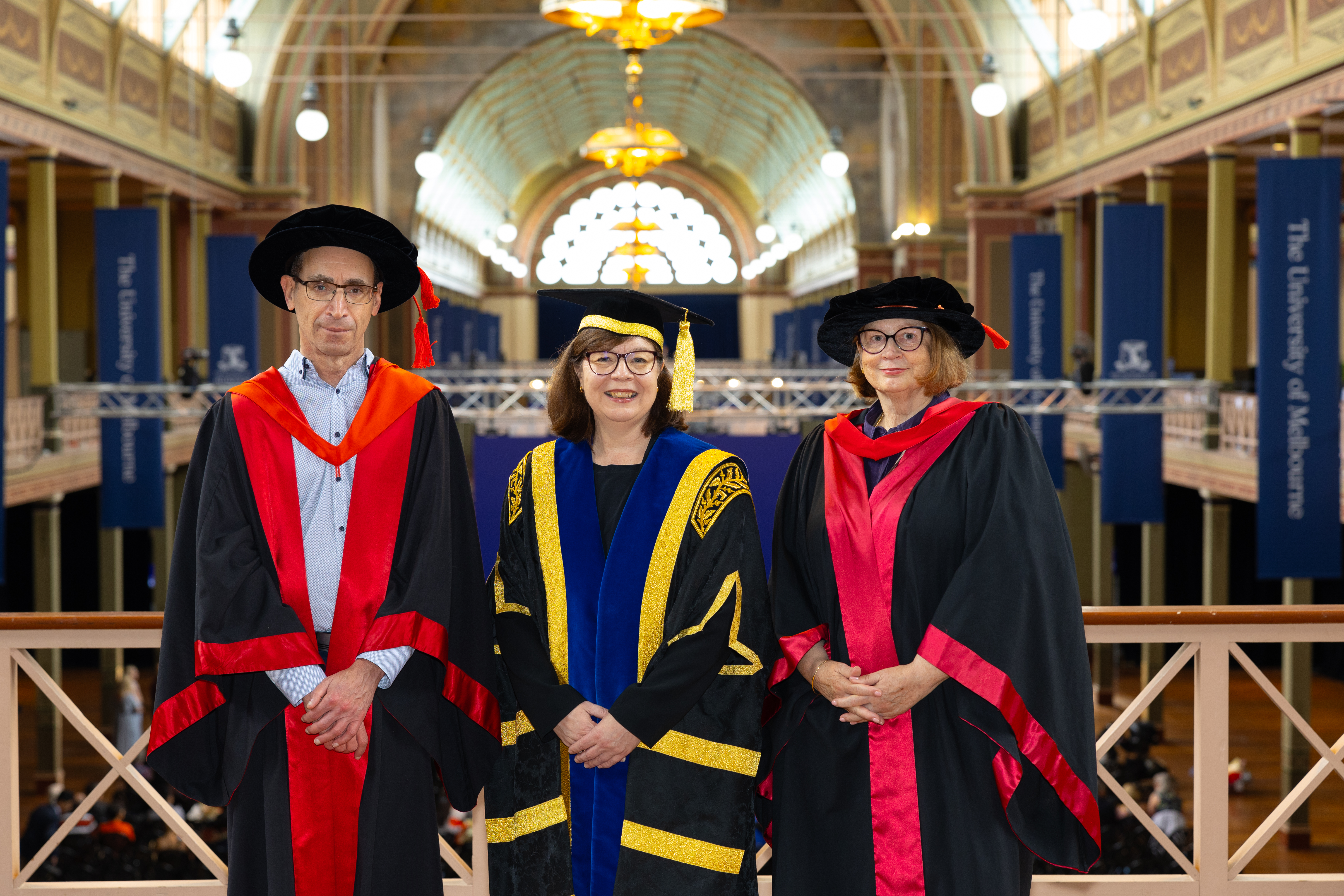 Pictured: Professor Jonathan Kalman AO and Professor Monica Slavin