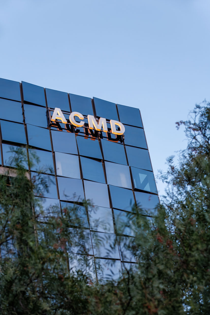 The new ACMD building.