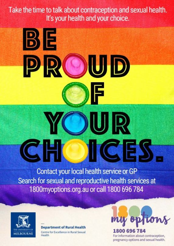 Be Proud of Your Choices - Pride Colours