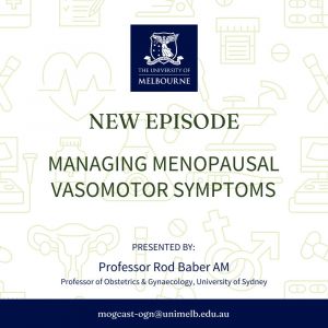 Managing menopausal vasomotor symptoms episode cover