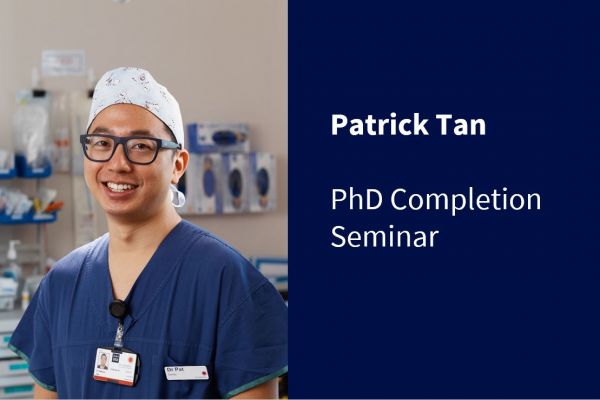 Patrick Tan Completion Seminar