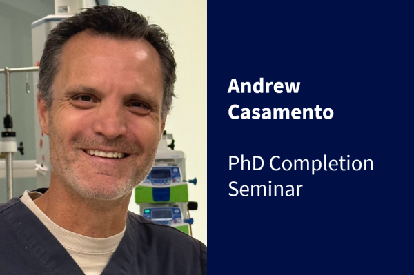 Andrew Casamento PhD Confirmation Seminar