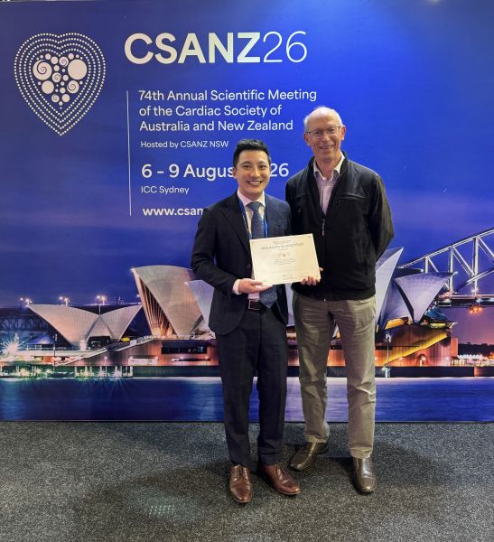 Dr Joshua Wong and Prof Tom Marwick